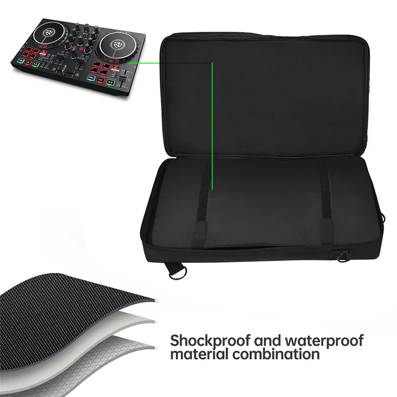 휴대용 DJ 컨트롤러 보관 가방, 방진 턴테이블 보호 케이스, 개척자 DDJ-400 DDJ-FLX4 스크래치 방지