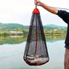 Nylon fishing net bag - Portable fish collection and snorkeling equipment, lightweight mesh fish collection cage