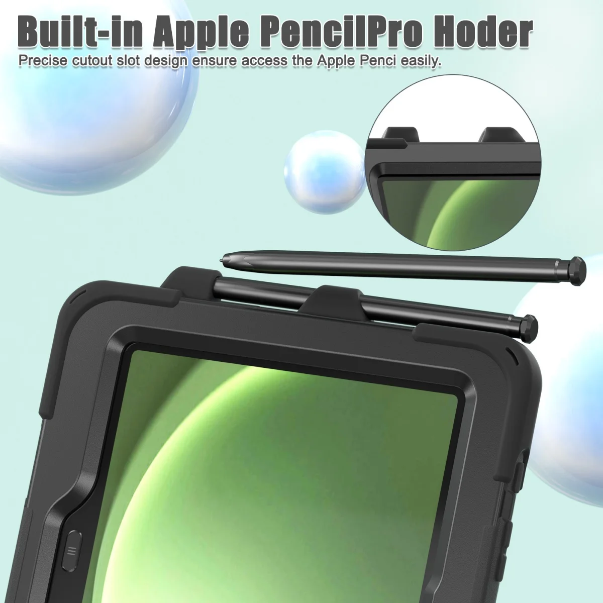 Rugged Rotating Handheld Anti-Fall Tablet Cover