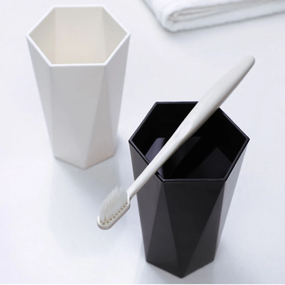 300ml Toothbrush Diamond Mouthwash Cup, Travel Set, Bathroom Supplies_voghion.com