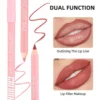 Nude Pink Lipliner Pencil Long-lasting Waterproof Red Brown Lip Contour Sculpt Pen Blendable High Pigmented Lipstick Makeup 5