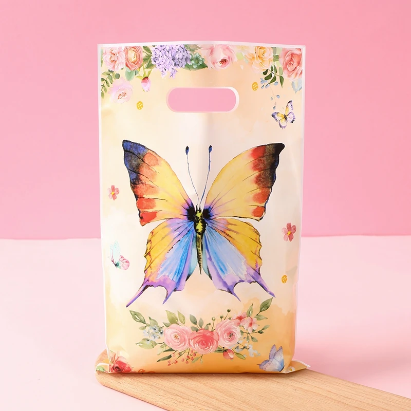 Blumen-Schmetterlings-Handtasche, Geburtstag, Hochzeit, Party-Dekoration für Zuhause, Geschenk, Süßigkeitentüten, alles Gute zum Geburtstag, Babyparty, Partyzubehör – Detail 9