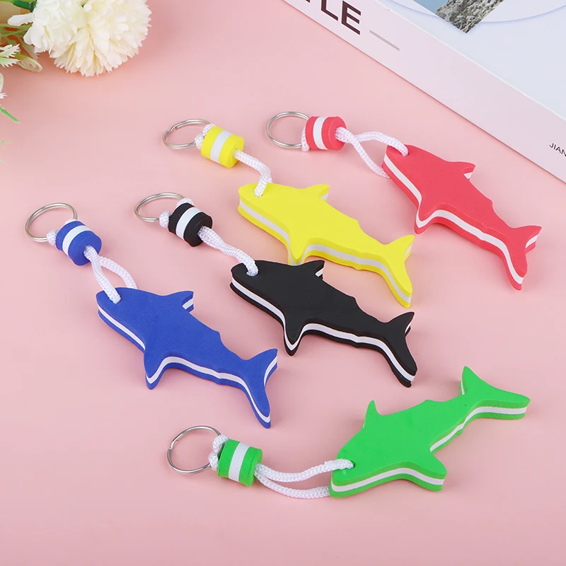1Pc Boating Sea Sailing Fishing Water Floating Keychain EVA Key Ring Pendant Water Sports Inflatable Boats Accessories 5 pcs key chain supply keychain float holder keychains pu boat floating boating must haves surfboard keys storage water sports