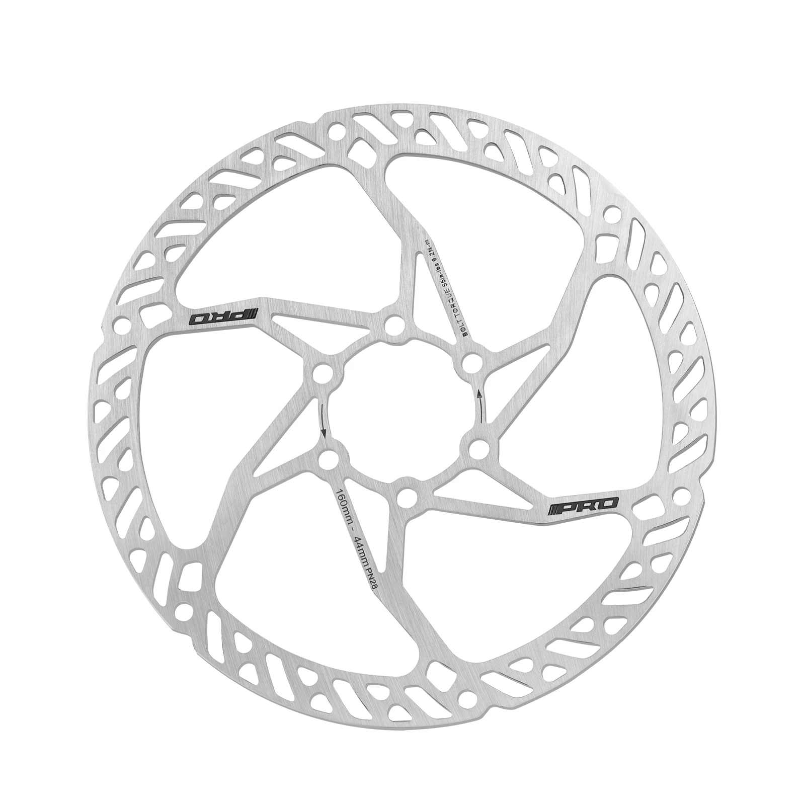 IIIPRO Ultra-Light Bicycle Disc Brake Rotor 140/160mm Cnc Hollow High-Strength Steel Mtb Road Bike 6 Bolt Disc Brake Rotors