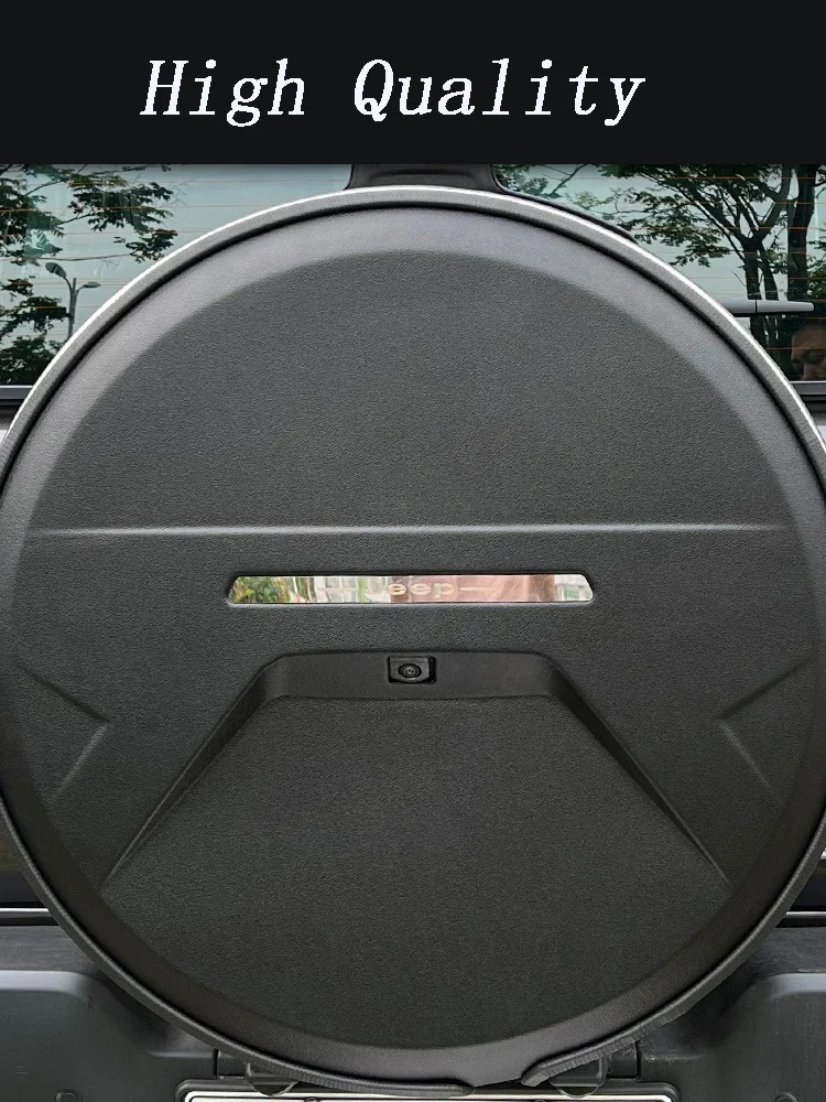 High Quality Car Spare Tyre Wheel Cover for Jeep Wrangler Tire 245-75-R17 255-75-R17 255-75-R18