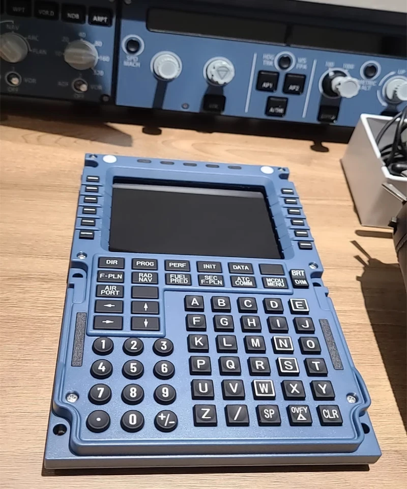WINWING A3XX MCDU フライト Sim コントロールパネル用、X-Plane/MSFS