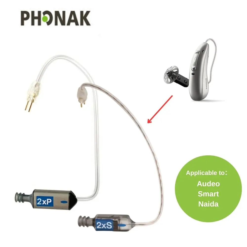 

Phonak Replacement xReceiver for Phonak Audeo B RIC Smart Naida Hearing Aids,Standard (xS) and Power (xP) Receivers