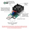 18W 22.5W Electronic Test Load Resistor USB Interface Battery Discharge Capacity Tester with Fan Adjustable Current Module Tool 1