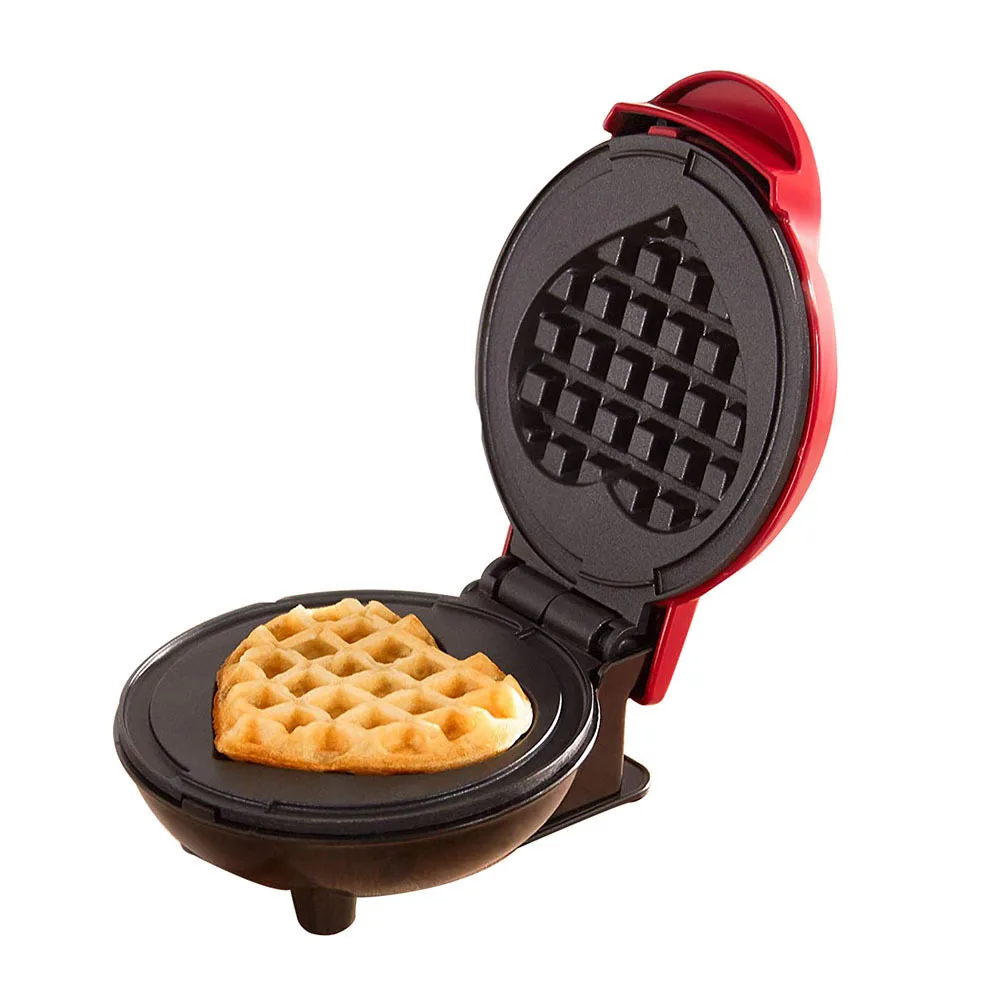 110V 220V domowe gofrownica do gofrów Mini śniadanie maszyna do pieczenia chleba maszyna do ciasta Non-stick