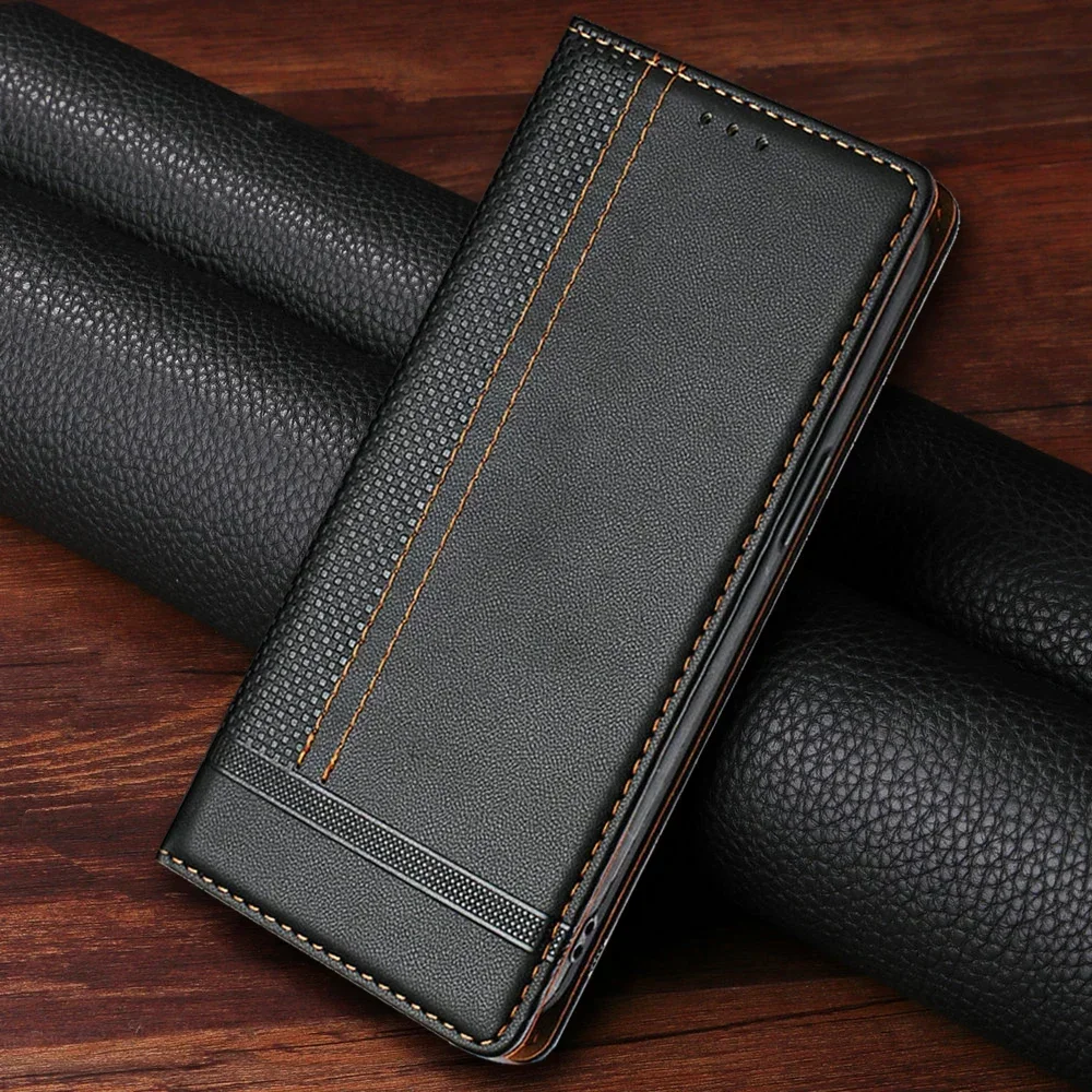 Premium Flip Case Wallet with Magnetic Closure and Card Holder