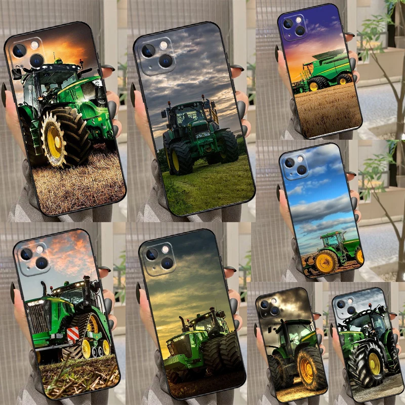 Rugged Farm Vehicle Tractor Design Phone Case