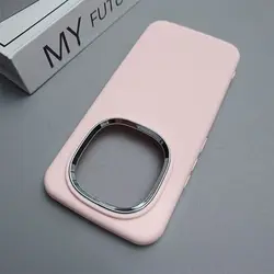 Simple Liquid Silicone TPU Skin-Friendly Anti-Fall Bumper Cover for Note14 Pro Plus (Pink)