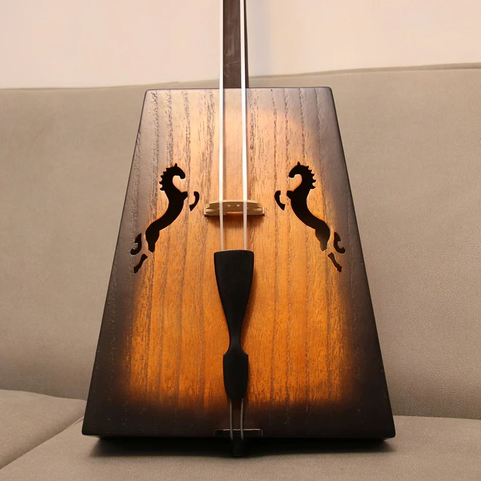 Morin Khuur matouqin professional playing Inner Mongolia bowed string instrument