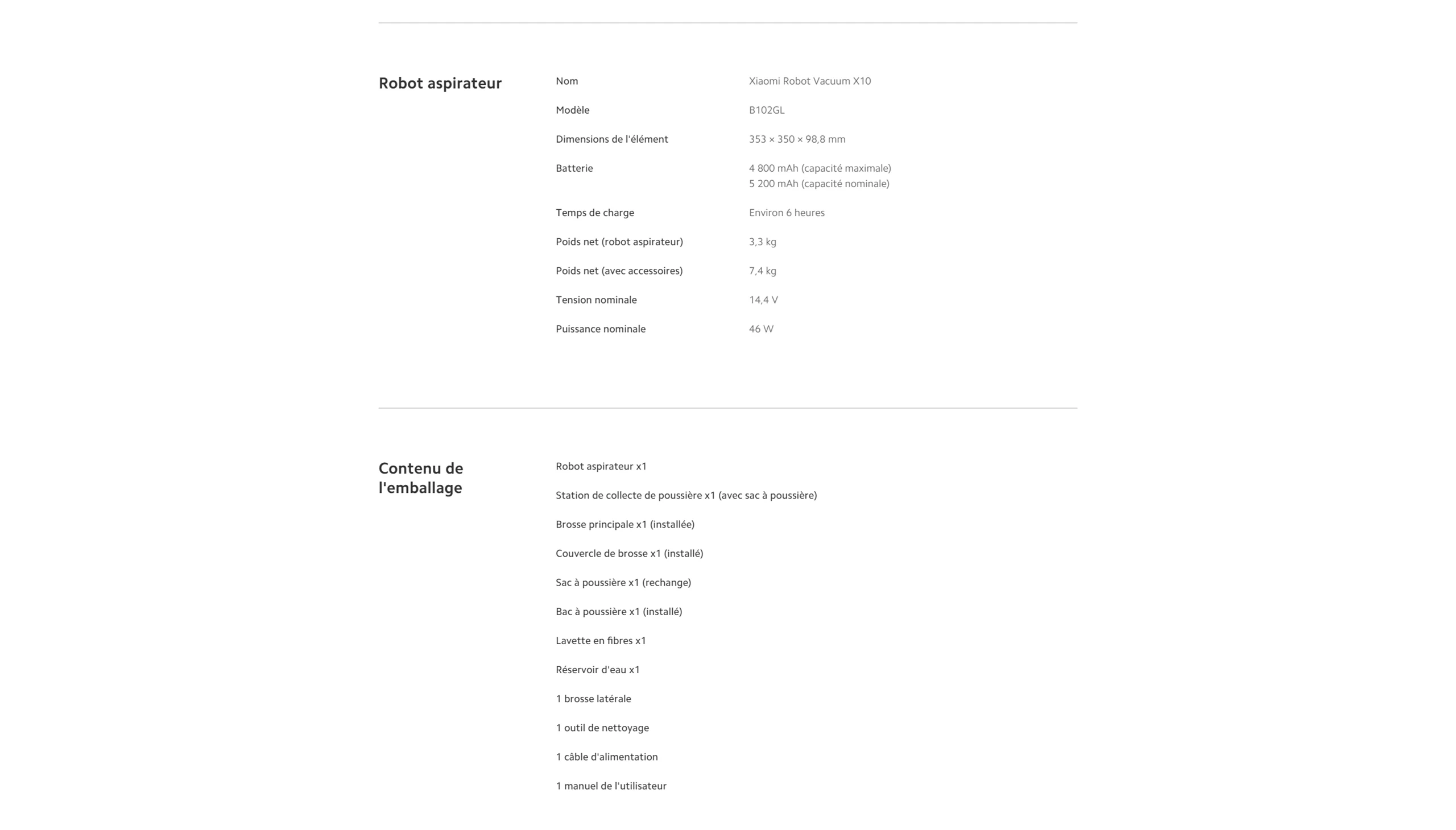 Robot vacuum in a bright living room