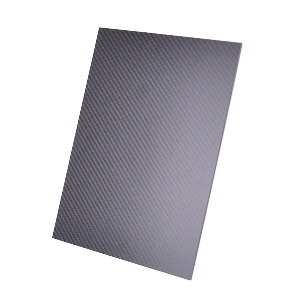 Premium High Hardness Carbon Fiber Panel - Multiple Thickness Options