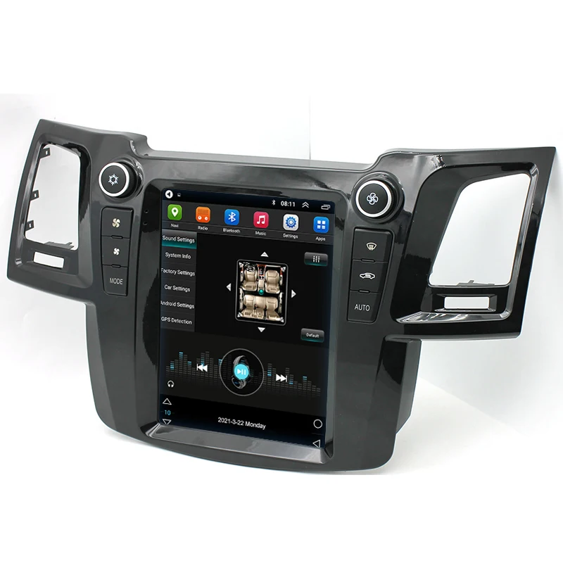 

9.7 inch Big Screen Android Auto Stereo For Car Radio For TOYOTA Fortuner/Hilux 2004-2015 GPS Navigation Multimedia Player