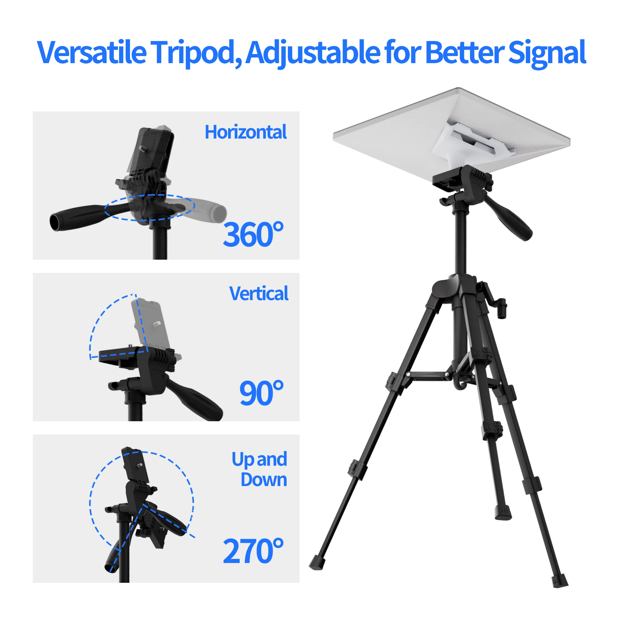 Starlink Mini Stativ – Verstellbare Halterung Für Outdoor, Camping & Wohnmobil