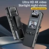 4K Ultra HD WiFi Mini Camera With 1600mAh Battery Body Camera 1.3 -inch Screen Video Recorder 64GB Card Portable Night Vision 1