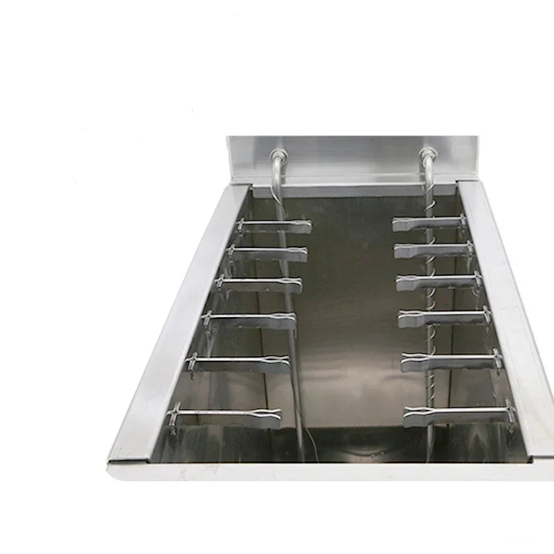 220V/ 110V 25L 12pcs sticks commercial Korean cheese hot dog sticks fryer sausage deep frying machine