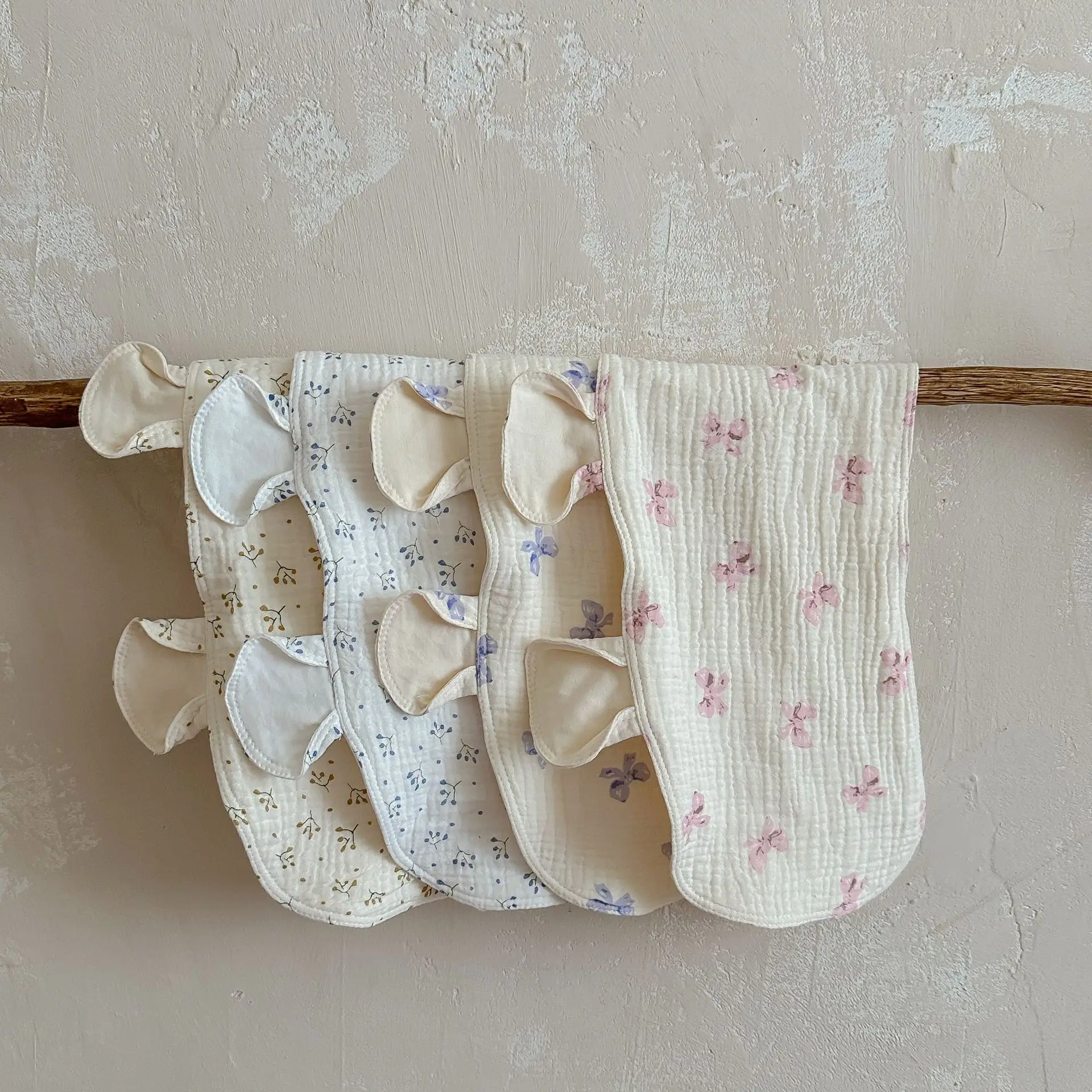 Newborn Pillow Pillow Cloud Baby Anti spitting and Hiccup Baby Cotton Gauze Flat 0-1 Year Old