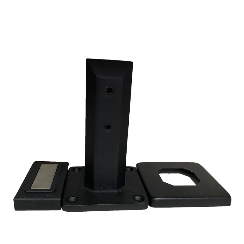 

12mm matte black stainless steel glass spigot