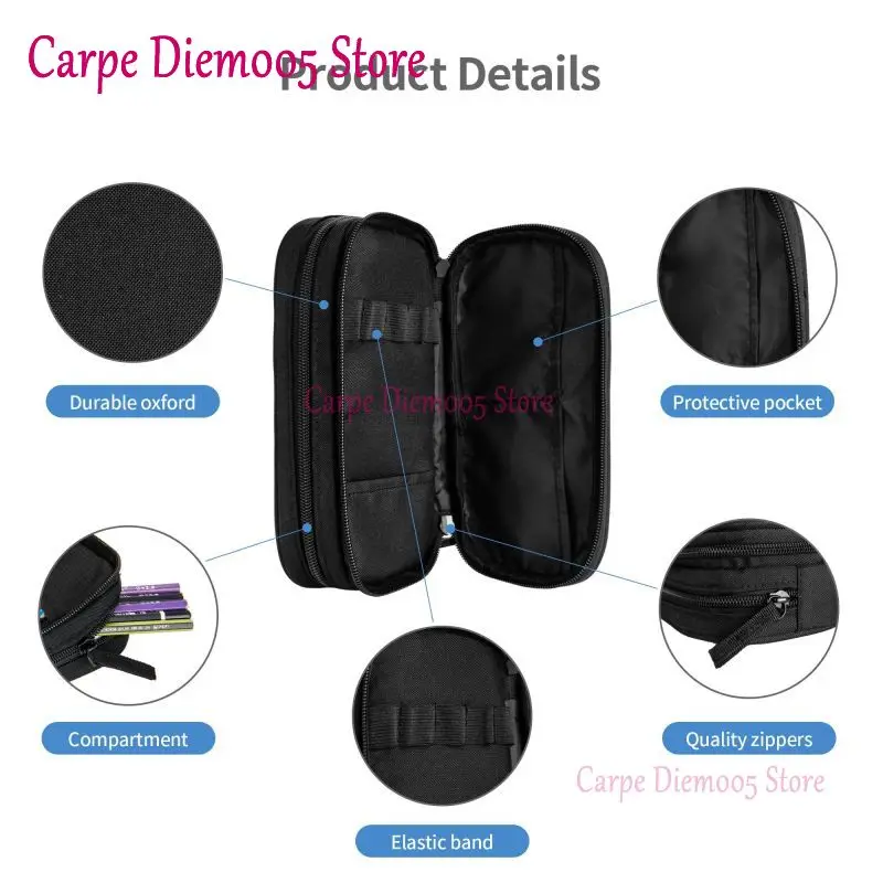 Aviator's Dream Large Capacity Pencil Case - Flight Simulator Design School Accessory