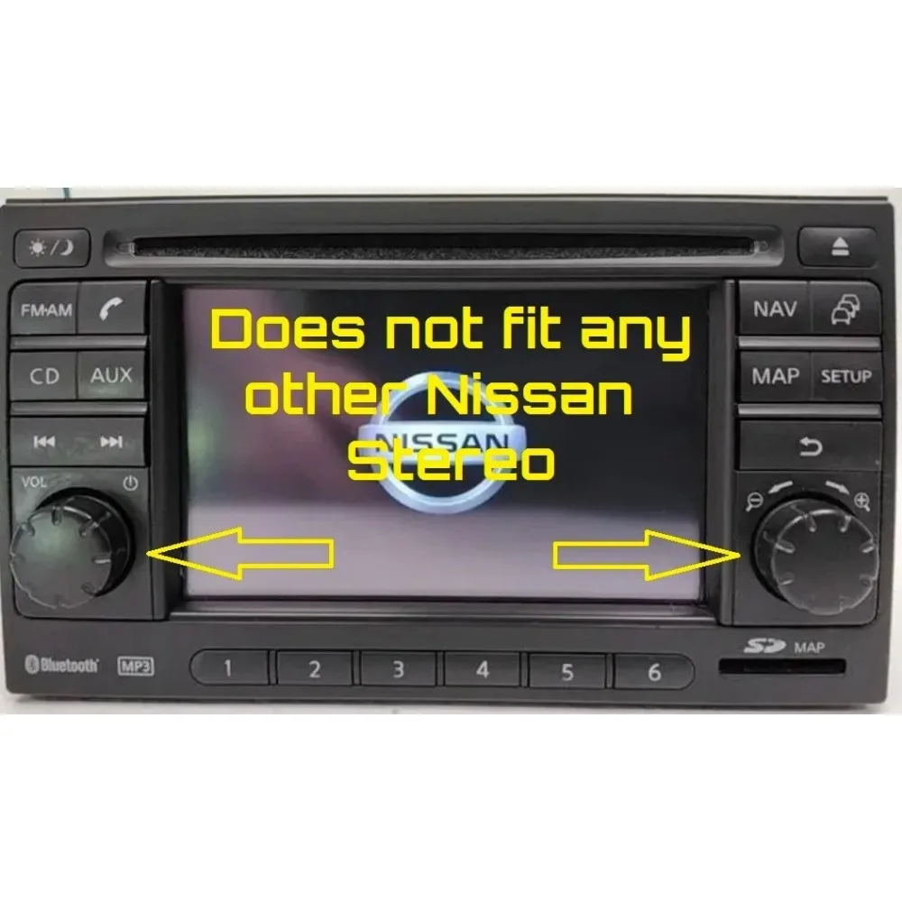 Nissan Radio Volume Knob Replacement - Fits Qashqai, Juke, X-Trail, Note & Micra Models
