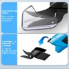 JANGKLIFE DIY Electric Scissors Cloth Cutting Leather Tailor Tungsten Carbide Blades Portable Hand Tools Lithium batteries 4