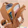 Waterproof Capybara Backpack Large Capacity Alleviate Burden School Bag Protecting Spine Widen Straps Backpack for Students 2