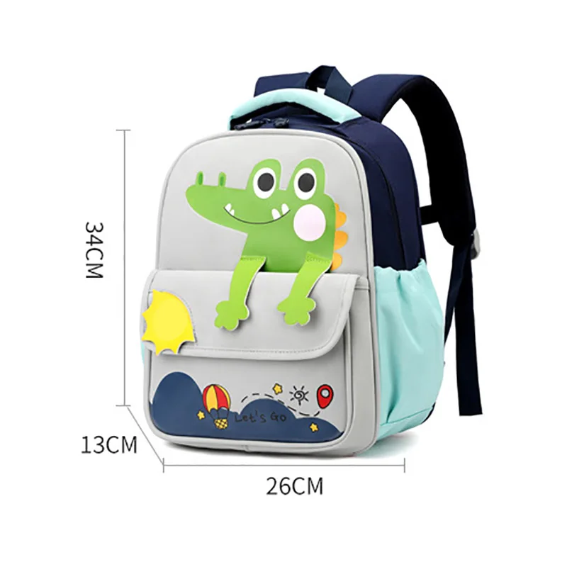 Zaino per bambini zaino per studenti della scuola materna cartone animato carino cartelle zaino per ragazzi borsa per libri impermeabile zaino leggero per bambini - immagine 6