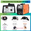 HITBOX TIG Welding Machine HF Cold TIG MMA ARC Stick Welder With Pulse HBT2000P 200A 1-900ms IGBT Inverter 2T 4T Soldador 4