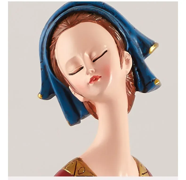 Nordic Home Decor Girl Art Figure Storage Tray Ornament Luxury Living Room Kawaii Desk Accessories Interior Figurines Decoration S362a00faca064ff6a4fa6df14a4d6f13l