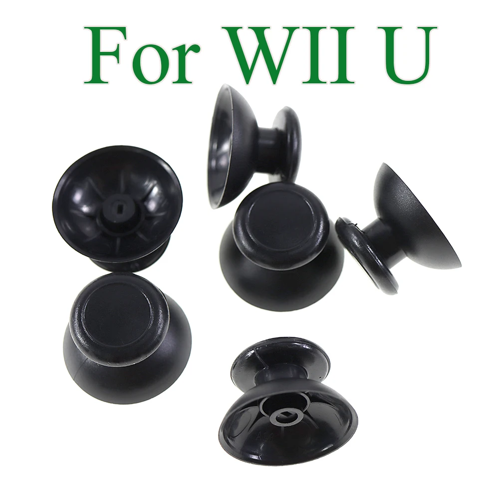 100 Pz Foro Piccolo 3D Copertura Analogica Plastica Thumb Stick Rocker Joystick Grip Cap Shell Caps Per Wii U Wiiu Pro