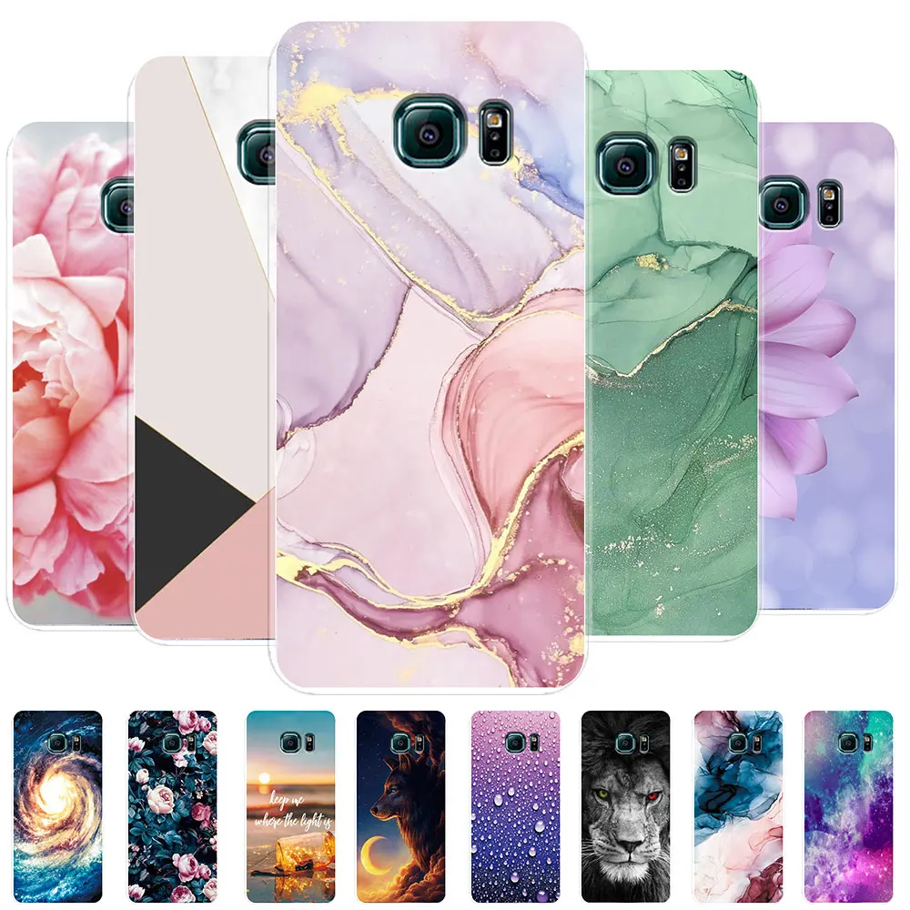 Per Samsung S6 Edge Plus Custodia Galaxy S6 Edge Cover Custodia Morbida In Silicone Trasparente Per Samsung Galaxy S6 Edge Fundas Coque