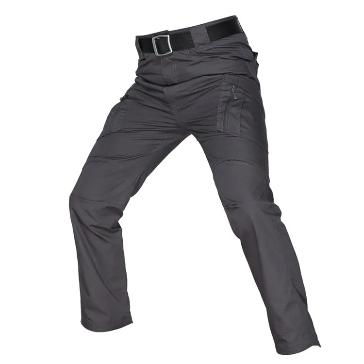 IX9 City Military Tactical Pants Men SWAT Combat Army Pants Casual Men Hiking Pants Outdoor Camping Cargo Waterproof Pants