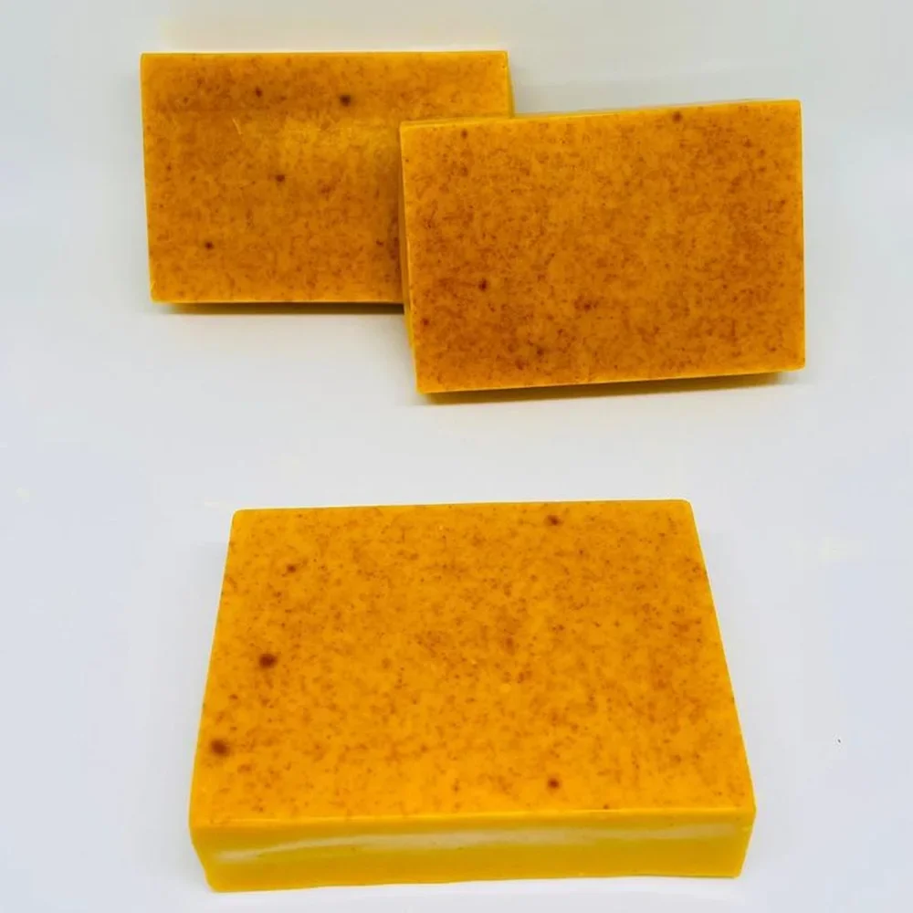 100g Turmeric Kojic Acid Soap Hand Made Soap Lemon Shower and Facial Soap