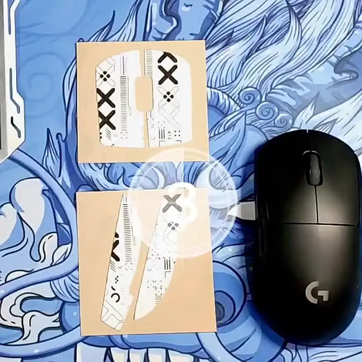 Mouse Anti Slip Grip Tape Fit para Logitech G Pro X Superlight Wireless Gaming Mouse Skin Adhesivo Resistente al Sudor Diseño Professional Mouse Upgrade Kit