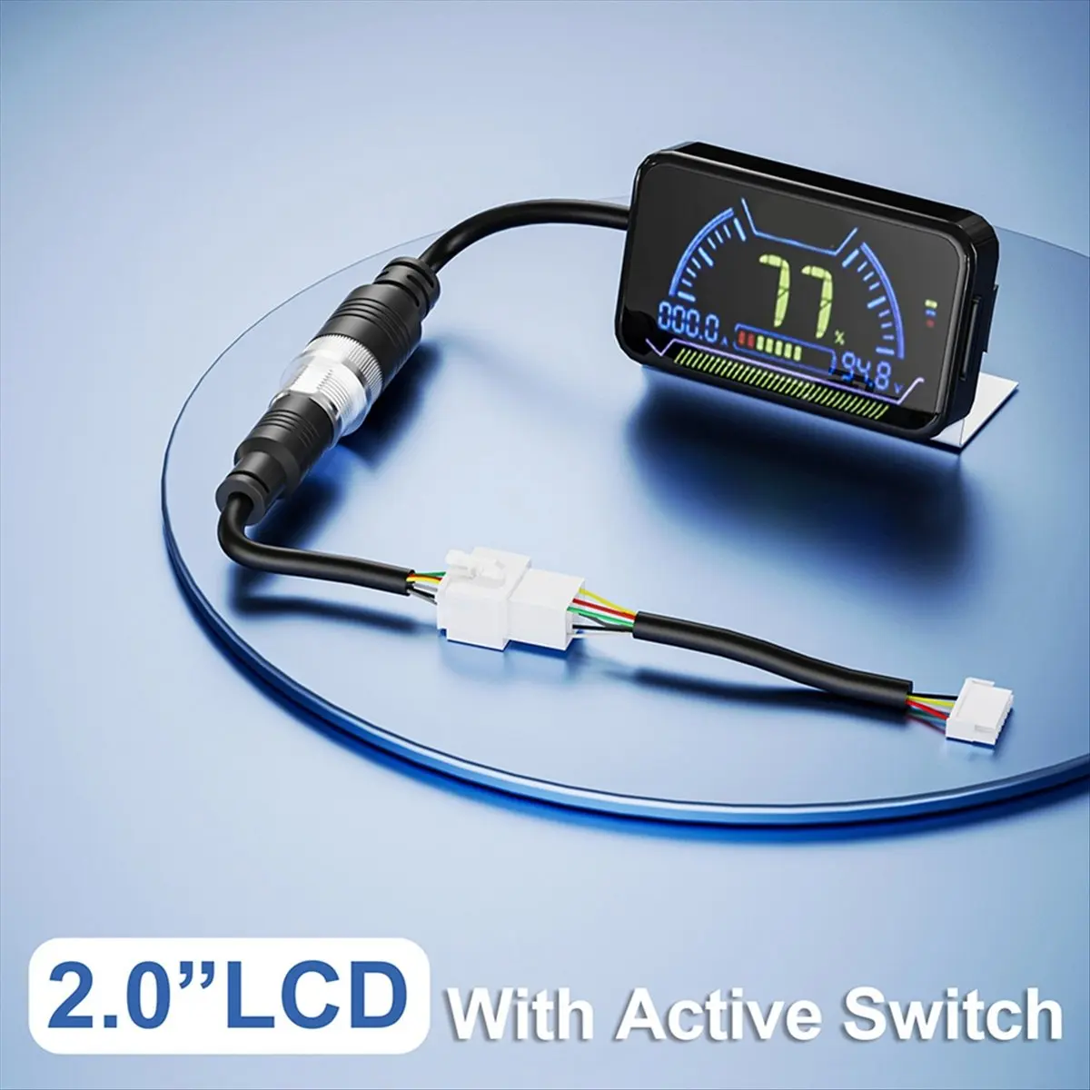 액세서리 JK Smart-A23U용 액티브 스위치 모니터가 포함된 4.3인치 LCD 디스플레이 화면