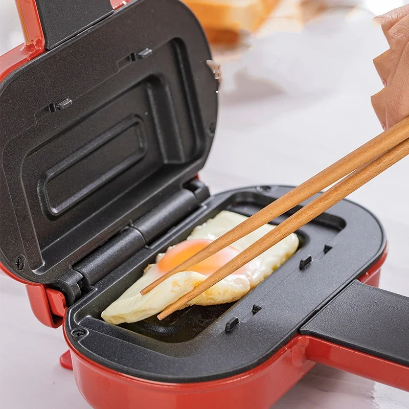 Breakfast Machine 1PC Saming Smelter Home Small Portable Toast Waffle Multifunction Nonstick Kitchen Appliance 3