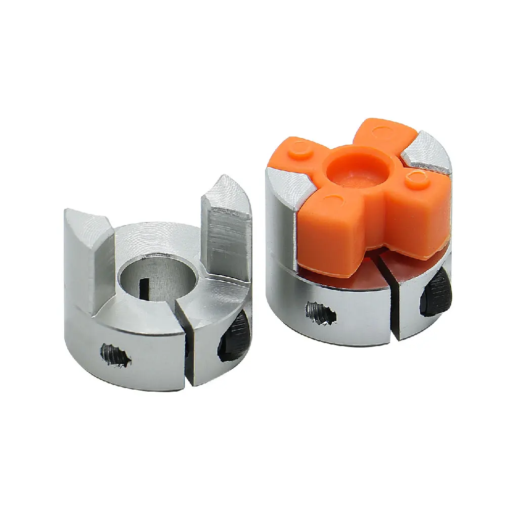 LF Two Jaw D25L30 Coupler Aluminium Plum Flexible Shaft Coupling Stepper Motor Connector CNC 5/6/6.35/8/10/12/12.7/14mm 5x8mm flexible coupling shaft coupler shaft connector