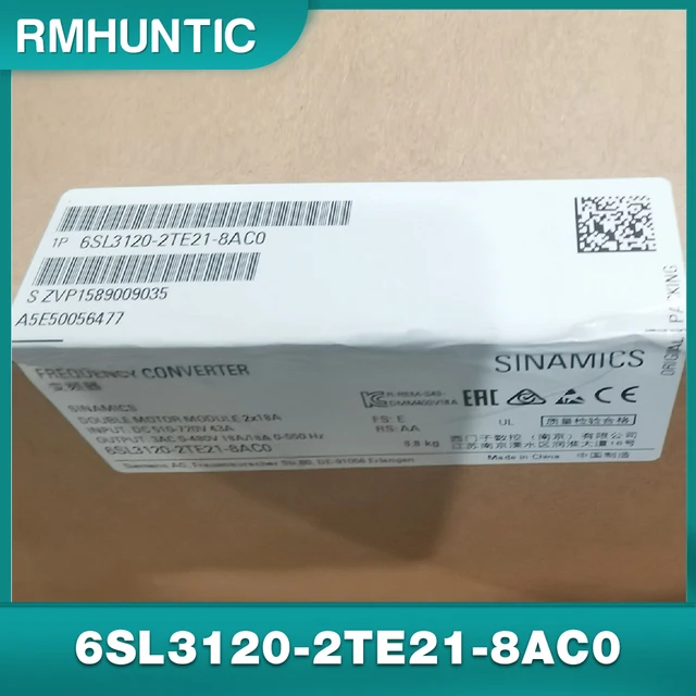 Для модуля двойного двигателя SIEMENS SINAMICS S120 6SL3120-2TE21-8AC0 1