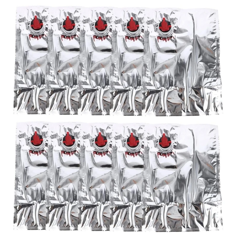 10 Pack 3L Wine Bladder Bag Wine Packaging Bag in Box PE Texture Large Perfect for Family Gatherings