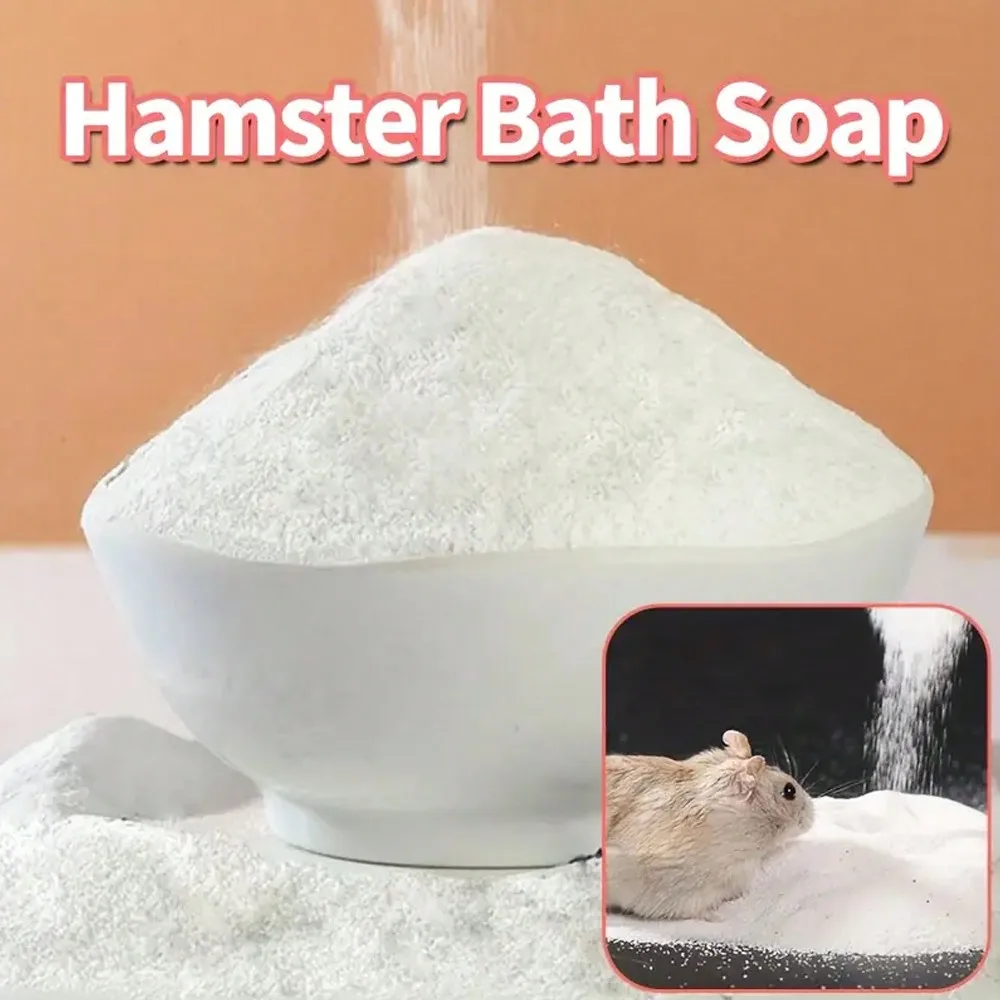 1 Bag Of 500g Small Pet Hamster Shower Sand, Hamster Shower Sand, Soft And Harmless Hamster Shower Supplies 6