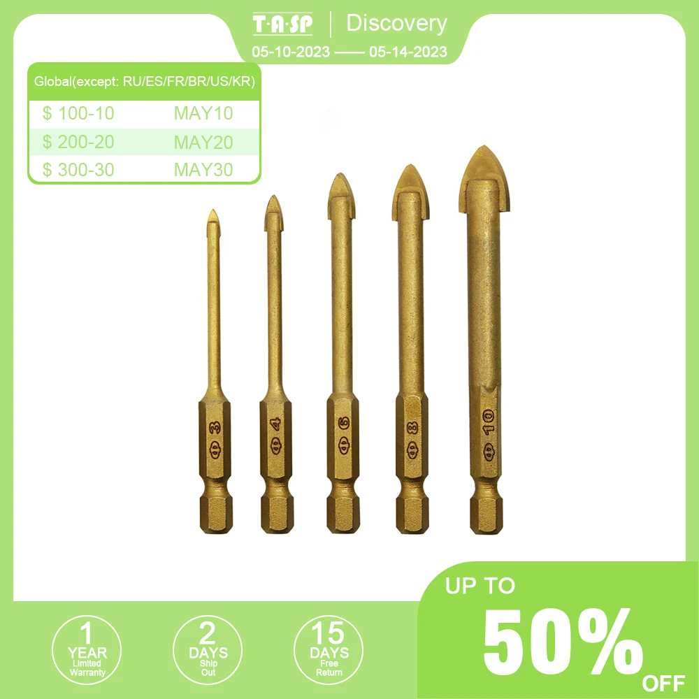 Tungsten Carbide Drill Bit Set Tungsten Carbide Drywall Tools Glass