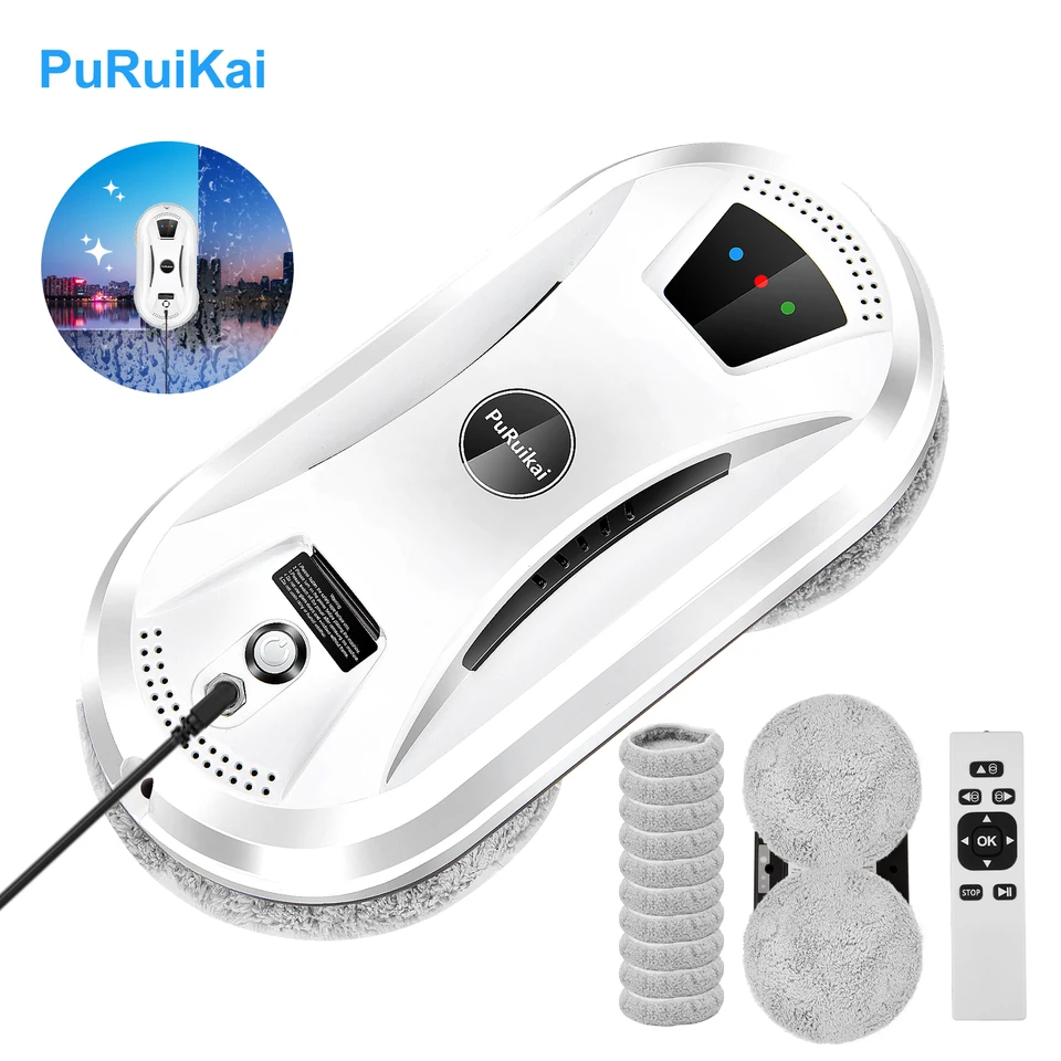 Smart Automatic Window Cleaning Robot Ultra Quiet
