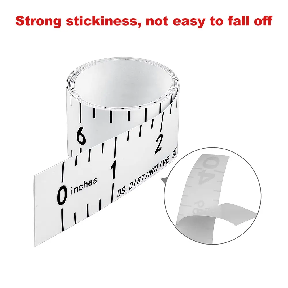 Tape Measure Self Adhesive for Easy Use on Sewing Machine Table. 1 Yard  Long Accurate Measuring Tape. Metric Cm Mm, Standard. Ships FAST USA 