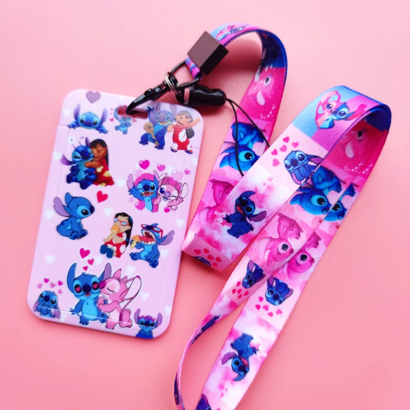 Disney Loungefly Lanyard With Cardholder - Stitch Sandcastle - View #5