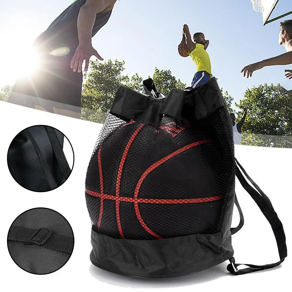 

Gym Bag Man Large Capacity Drawstring Backpack Convenient Bag Gym Accessories Lightweight Basketball Bag Sports V7K6