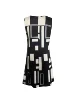Sleeveless Dress Geometric Pattern
