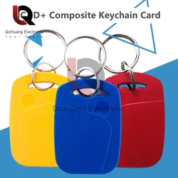 5Pcs/Lot 13.56Mhz 125Khz TK4100(ID)+FM1108(IC) Rewritable Chip NFC Smart Dual Band Card Access Control System Keyfob Keytag